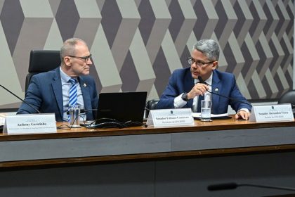 O senador Fabiano Contarato é presidente e o senador Alessandro Vieira, relator da CPI Carlos Moura/Agência Senado