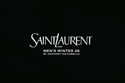 Editorial | Paris Fashion Week SAINT LAURENT – MEN’S WINTER 26 SHOW - Photo: SAINT LAURENT
