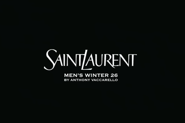 Editorial | Paris Fashion Week SAINT LAURENT – MEN’S WINTER 26 SHOW - Photo: SAINT LAURENT