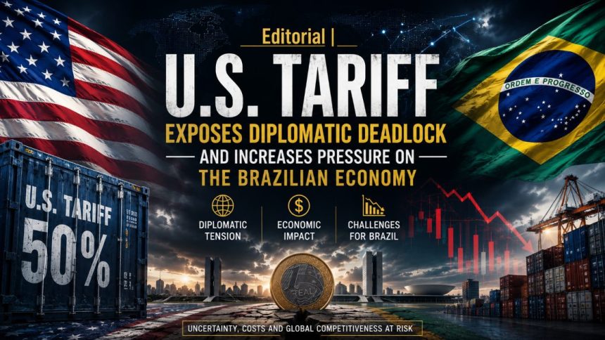 Editorial | U.S. Tariffs Expose Diplomatic Deadlock and Increase Pressure on Brazil's Economy